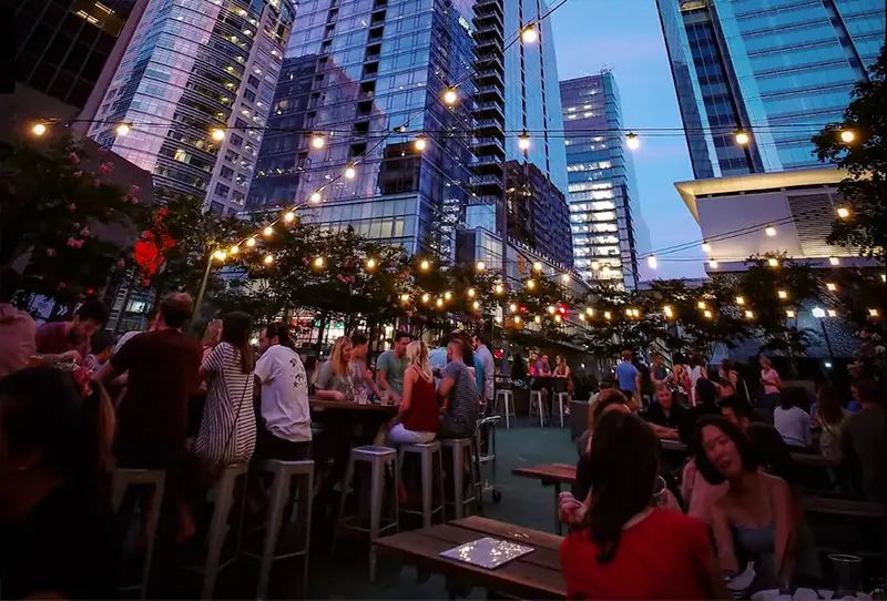 Continental Beer Garden, North Rosslyn